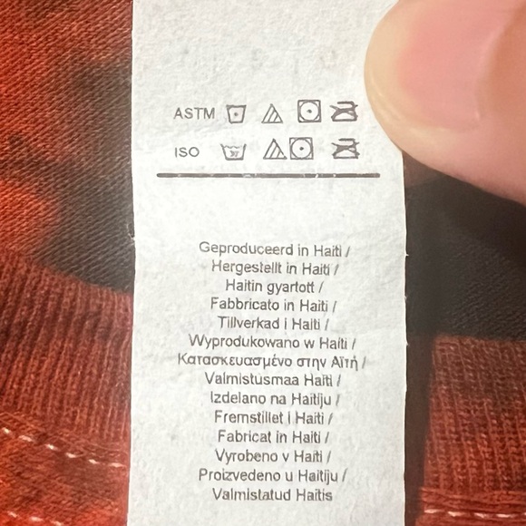 Korn Large Black Orange Tie Dye Band T-Shirt Y2K 90s Streetwear Retro - Picture 5 of 6